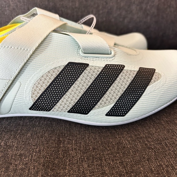 ($150) Adidas The Indoor Cycling Shoe Mens 9.5 / Womens 10.5 Green Yellow GX1668 main image 7